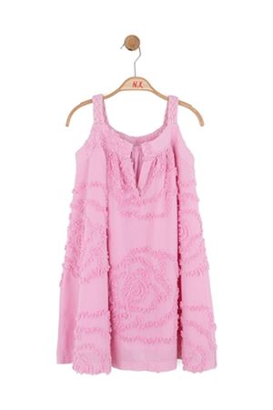 NK Kids 71503 WIND ELBİSE 4/8 PEMBE