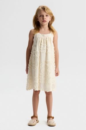 NK Kids 71503 WIND ELBİSE 4/8 KREM