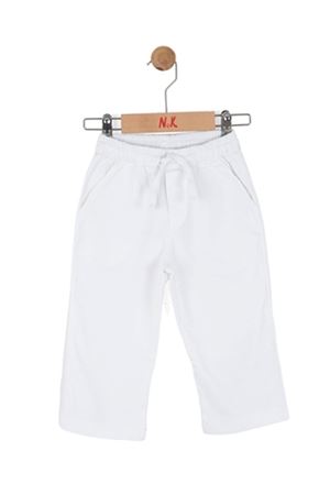 NK Kids 61603 WALNUT PANTOLON BEYAZ 1/4