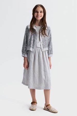 NK Kids 51308 GLITTER ETEK 8/14 GRİ