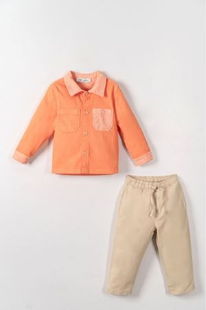 NK Kids 61600 POYRAZ PANT.KREM 1/4