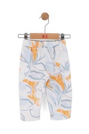 NK Kids 51609 POWDER PANT.1/4 KREM-MAVİ