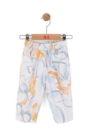 NK Kids 51609 POWDER PANT.1/4 KREM-MAVİ