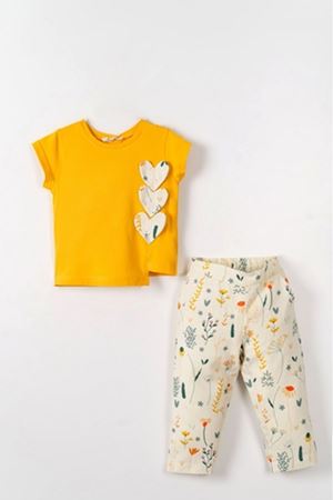 NK Kids 51608 SUNFLOWER PANT.KREM 1/4