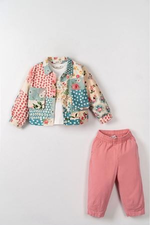 NK Kids 51602 SUGAR PANT.CORAL 1/4