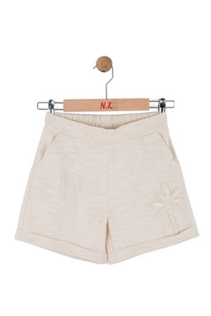 NK Kids 51358 PALMİYE ŞORT KREM 8/14