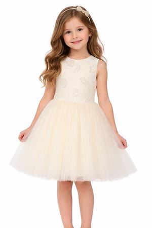 NK Kids 71514-YAPRAKLI ELBİSE 6/10