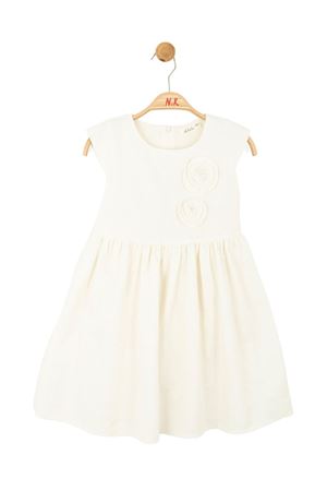 NK Kids 71513-CANDY ELBİSE 4/8 EKRU