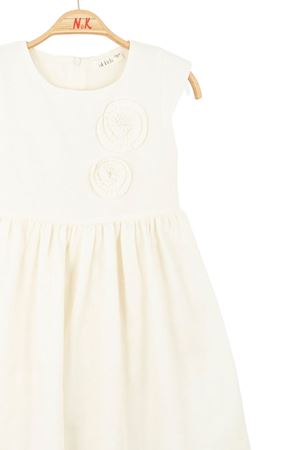 NK Kids 71513-CANDY ELBİSE 4/8 EKRU