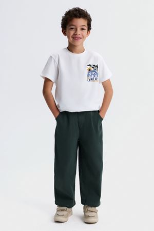 NK Kids 61510-NUTRIA PANT.Yeşil 4/8