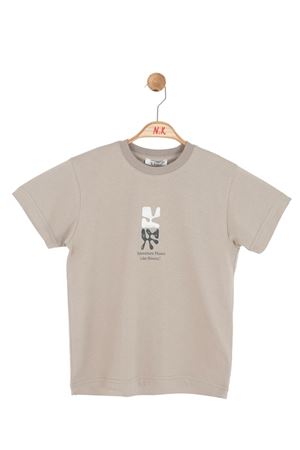 NK Kids 41515-RIVER T-SHIRT 4/8 VİZON