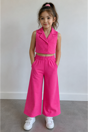 NK Kids 11507-TAŞLI TAKIM 4/8 FUŞYA