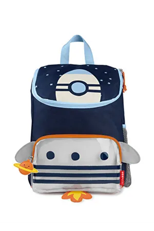 Skip Hop Roket Desenli Çocuk Büyük Boy Sırt Çantası