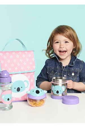 Skip Hop Koala Desenli Çelik Mama Saklama ve Taşıma Termosu Seti