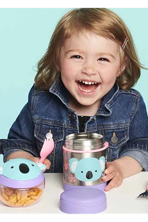 Skip Hop Koala Desenli Çelik Mama Saklama ve Taşıma Termosu Seti