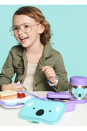 Skip Hop Koala Desenli Çelik Mama Saklama ve Taşıma Termosu Seti