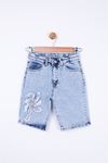 NK KIDS 64708-PERU ŞORT MAVİ 8/14