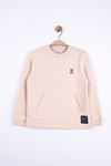 NK KIDS 45303-SHAPES SWEAT KREM*YEŞİL 8/14