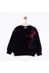 NK KIDS 33558-ETEĞİ BÜZGÜLÜ SWEAT 4/8