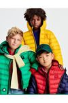 BENETTON 2KL9CN02U-YEŞİL DALGIÇ KUMAŞLI MONT
