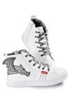 Denokids Ejderha Erkek Çocuk Beyaz Sneakers