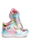 Denokids Kalpli Hologram Kız Çocuk Pembe Sneakers