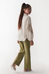 NK KIDS 36417-KANEVİÇE GÖMLEK 8/14 KREM