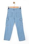 NK KIDS 66705 PENSLİ PANTOLON 8/14 MAVİ