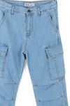 NK KIDS 66705 PENSLİ PANTOLON 8/14 MAVİ