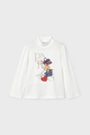MAYORAL 04061-19 KREM BALIKÇI YAKA T-SHIRT