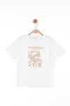 NK Kids 48518 INNOVATION T-SHIRT 4/8 EKRU