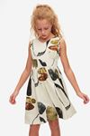 NK Kids 78305 BORNEO ELBİSE KREM 8/14