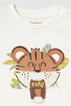 MAYORAL 01055-19 KREM T-SHIRT