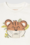 MAYORAL 01055-19 KREM T-SHIRT