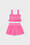 MAYORAL 03216-76 PEMBE ŞORT SET 4/9  