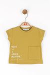 NK 38608 MESSAGE T-SHIRT 1/4 YEŞİL