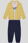 NK 48607 CANARY GÖMLEK 1/4 SARI