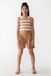 NK KIDS 36411 NEST BLUZ 8/14 EKRU-CAMEL