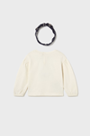 MAYORAL 02078-26 MAKYATO KREM SWEATSHIRT 1/3 YAŞ