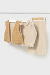 MAYORAL 2593-14 BEJ PANTOLON YELEK SET
