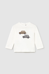 MAYORAL 02072-47 KREM TSHIRT 1/3YAŞ  