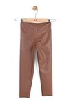 NK Kids 59525 DERİ TAYT KAHVE 4/8