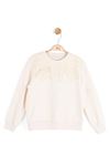 NK Kids 39511 KELEBEK İŞLEMELİ SWEAT 4/8 EKRU