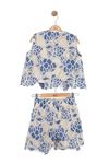 NK Kids 11306 FİLE TAKIM 8/14 Krem-Mavi 