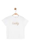 NK Kids 31325 LUCKY T-SHIRT 8/14 Ekru-Vizon