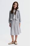 NK Kids 31340 PUL PAYETLİ CEKET 8/14 Gri
