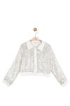 NK Kids 31340 PUL PAYETLİ CEKET 8/14 Krem