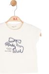 NK Kids 31603 WISH T-SHIRT 1/4 Krem