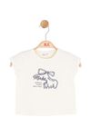 NK Kids 31603 WISH T-SHIRT 1/4 Krem