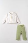 NK Kids 31626 TAVUS KUŞU T-SHIRT 1/4 Ekru